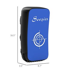 Scudo da Colpo Blu da 16,5 Pollici per Muay Thai, Pad Singolo per Arti Marziali, Karate, Kickboxing, MMA - Product Image 3