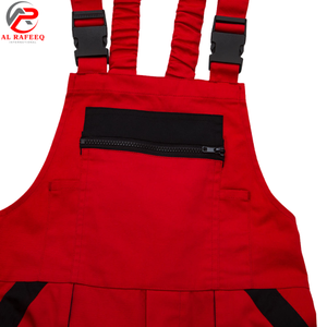 <b>Men</b> Work Dungarees Working Trousers Bib and <b>Brace</b> Overall Multi Pockets Pants Protective Coverall Safety Uniforms - Product Image 4