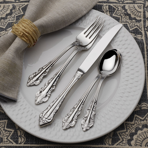 Elegante Juego de Cubiertos de Metal con Acabado Pulido Espejo, Apto para Lavavajillas, Cubertería para Bodas, Tenedor, Cuchara, Cuchillo - Product Image 5