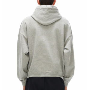 เสื้อฮู้ดดี้คุณภาพสูง ผ้าฝ้าย 100% หนานุ่ม แบบเรียบ ไม่มีลาย  ขนาดใหญ่พิเศษ ใส่ได้ทั้งชายและหญิง  รับสกรีนโลโก้  มีไซส์พลัสไซส์สำหรับผู้ชาย - Product Image 5