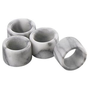 Juego de Anillos para Servilletas de Resina Verde Brillante, Diseño Redondo Minimalista, Decoración Moderna para Mesa de Comedor, Elegantes Accesorios para Mesa de Boda - Product Image 1