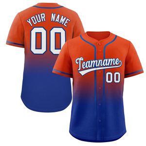 Maillots de baseball personnalisés en gros avec impression numérique, entièrement boutonnés, noirs et bleus, nom de l'équipe, anti-humidité, double sangle, manches courtes, 300g - Product Image 2