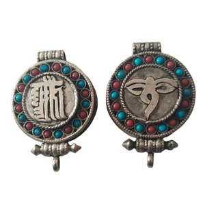 Asthamangal Gift & Craft Handmade Alloy Metal <b>Keychain</b> with Buddhist Signs Cute Design for Promotional Use - Product Image 4