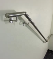 Aleader – Support mural en acier inoxydable facile à installer pour main courante, système de garde-corps pour terrasse, balcon, extérieur et escaliers de centre commercial