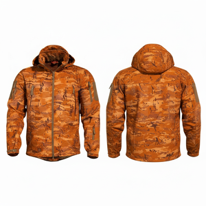 OEM ODM Comfortable Customized Embroidery Waterproof Winter Jacket Custom Camouflage Hooded Windproof Outdoor Warm <b>Coat</b> - Product Image 4