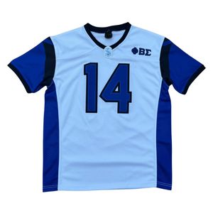 Maillot de football blanc Phi Beta Sigma pour hommes – Coupe confortable, qualité supérieure, vêtements de fraternité grecque, tenue de sport athlétique - Product Image 2