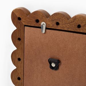 Nueva colección de marcos para fotos hechos en Vietnam, diseño festoneado con material de madera, precio al por mayor. - Product Image 6