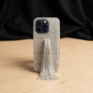 High Quality Beaded <b>Phone</b> Covers Bohemian Tassel <b>Phone</b> Cover for Luxury Handmade Beaded Cover with Tassel Decoration - Product Image 1