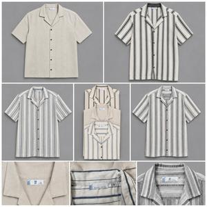 เสื้อเชิ้ตผู้ชายคุณภาพดีที่สุด ผ้าฝ้าย 100% คละสี รับทำโลโก้ ทรงปกติ แขนสั้น ไซส์ S-2XL จากบังกลาเทศ ราคาสมเหตุสมผล - Product Image 3