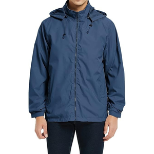 Veste Softshell Longue Imperméable à Capuche Personnalisée pour Homme, Coupe-Vent de Randonnée, Vêtement d'Extérieur Hiver Respirant en Tissu Coton, Fabrication OEM - Product Image 1