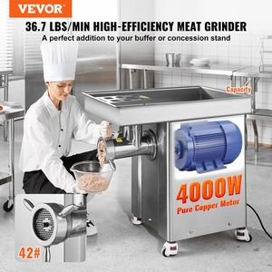 Commercial Stainless Steel Electric <b>Meat</b> <b>Grinder</b> 36.7 Lbs/Min Capacity with Blade Grinding Plate for Sausage Maker & <b>Meat</b> Mincer - Product Image 2