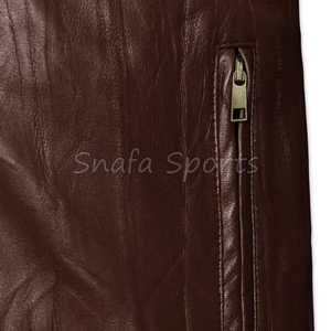 Chaqueta de cuero premium y elegante para hombre, cálida y cómoda, para invierno, viajes al aire libre y uso diario. - Product Image 4