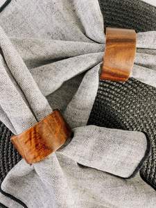 Anneaux de serviette en bois massif en gros pour l'exportation – Décoration de fête durable et écologique pour la mise en scène de tables de mariage - Product Image 3