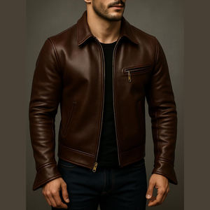 Stylish Leather Winter Jackets for Men and <b>Women</b> Warm Casual Jackets for Cold <b>Weather</b> Premium Leather Outerwear for All Seasons - Product Image 6