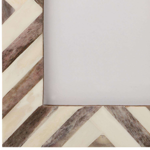 กรอบรูปไม้ทำมือดีไซน์ทันสมัยขายดี พร้อมงานฝังกระดูกตกแต่ง อุปกรณ์เสริมสำหรับภาพถ่าย ของขวัญไม้พรีเมียม - Product Image 2