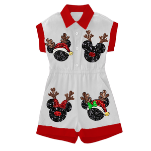 Venta al por mayor del fabricante: Monos casuales de dos tonos para mujer, personalizados para el Día Nacional del 4 de julio, con colores de la bandera de EE. UU. - Product Image 5