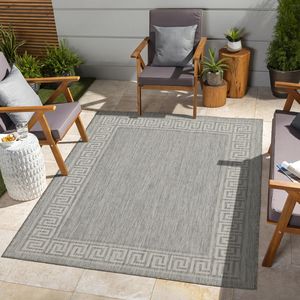 Sunshine GC_HAR2003 Argento 7 piedi 10 pollici X 10 piedi 3 pollici Tappeto per Interni/Esterni - Product Image 1