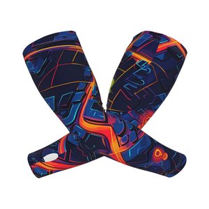 Fashion Customized Sublimation Blank Sun Protect Arm Sleeves for Unisex Outdoor Sports Fully Sublimated <b>Men</b> Arm Sleeve For Gym - Product Image 6