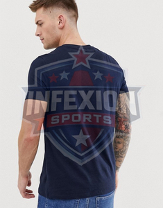 T-Shirt Bianca da Uomo Slim Fit a Maniche Corte con Logo Stampato sul Davanti, Casual, Collo Tondo, in Jersey di Cotone - Product Image 5