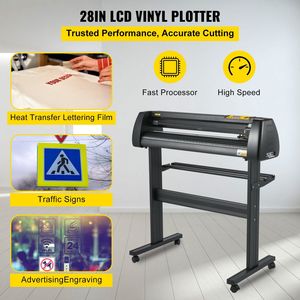 Plotter da Taglio Vinile da 28 Pollici con Forza e Velocità Regolabili, Display LCD, Alimentazione Carta, Sistema Windows, Stampante Inclusa - Product Image 2