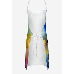 Delantal de acuarela de girasoles Multicolor grande, servidor de cocina Unisex para cocinar, manualidades para hornear, jardinería para adultos, hombres y mujeres - Product Image 4