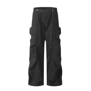 Pantalones Cargo de Mezclilla para Hombre, Estilo Holgado, Oversize, de Algodón, Estilo Trabajo, Venta al Por Mayor, Ligeros, Corte Recto, Vintage - Product Image 3
