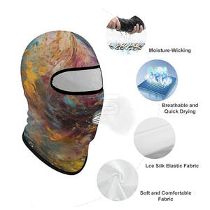 Pasamontañas completo para hombre, cómodo, térmico, cubre rostro y cuello para deportes de invierno al aire libre - Product Image 4