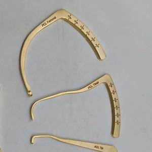 Juego de guías de perforación de acero inoxidable para reconstrucción de LCA y LCP, kit de instrumentos quirúrgicos ortopédicos para banda cruzada de rodilla, dispositivo de orientación quirúrgica, CE ISO - Product Image 3