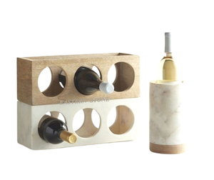 Handmade Polished Onyx Wine Holder Natural <b>Stone</b> Wine Bottle Stand Luxury Onyx Home Decor Decorative Kitchen Accessory - Product Image 5