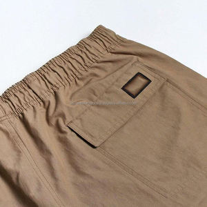 Custom Logo Design Breathable Elastic Waist Casual Wear Shorts For <b>Men</b> - Product Image 4