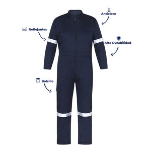 Overoles de Seguridad Reflectantes, Tela Resistente, Uniforme de Alta Visibilidad, Overoles Reflectantes para Uso Industrial, Calidad Premium - Product Image 3