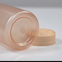 Bouteille en plastique givrée pour bonbons, pilules, capsules, contenants OEM, emballage de suppléments givrés, fabrication directe