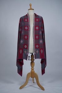 Bufanda VIC para Mujer, de Cachemira India y Lana Fina, Modelo Chinar Jk Booti, 70x200 cm, Transpirable, para Uso Diario en Exteriores en Invierno - Product Image 3