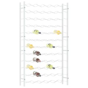 Estante para Vino de Metal Blanco para 72 Botellas - Product Image 3