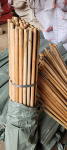 GMEX JSC. BR-GM05 Juego de Mopa y Escoba de Madera 100% Natural, Mango Largo de 127 cm, Herramientas de Limpieza de Pisos Multiusos, Duraderas y Ecológicas - Product Image 6
