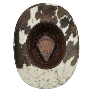 Sombrero de Vaquero de Cuero Ajustable y Elegante, Estilo Occidental, Hecho a Mano, con Pelo de Vaca, para Deportes, Casual, Negocios, Fiestas y Viajes, Novedad 2026 - Product Image 3