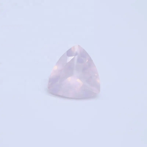 9mm Quartz Rose Naturel Facettes Trillion Cut Loose Gemstone Shop Online Top Qualité Quartz Rose Bijoux Faits À La Main Du Fournisseur - Product Image 2