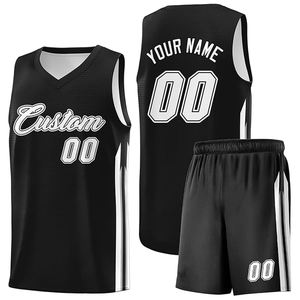 Uniforme de Baloncesto Personalizado, Jersey y Pantalones Cortos, Logotipo, Nombre, Número, Sublimación, Impresión 3D, Bordado, 100% Poliéster, Unisex - Product Image 1