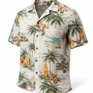 Camisas de Lino y Algodón Ecológicas, Ligeras, Transpirables y de Secado Rápido, al por Mayor, Personalizadas, Fabricante OEM para Ropa Casual de Adultos - Product Image 3