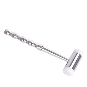 Marteau chirurgical manuel double face pour interventions orthopédiques et dentaires, tête en nylon remplaçable, matériau en acier inoxydable, certifié CE - Product Image 5