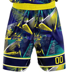 Ensemble d'uniformes de basketball personnalisés, dernière collection, respirant, en polyester, sans manches, maillot et short de basketball, vêtements de sport sublimés pour équipe - Product Image 6