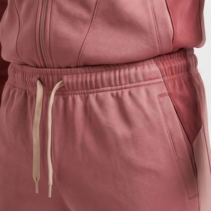 Men's <b>Pink</b> <b>Tracksuit</b> Full Zip Sporty Sweatshirt With Side Pockets And Matching Pants Breathable Polyester Spandex Material - Product Image 5
