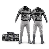 Ensemble de baseball : Maillot, pantalon et sac inclus – Kit de démarrage idéal, respirant, qualité supérieure, prix abordable