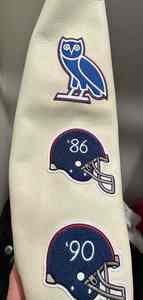 เสื้อแจ็คเก็ตวาร์ซิตี้ชายแบบยาว ผ้าขนสัตว์ปักลาย ดีไซน์ระบายอากาศได้ดี คุณภาพสูง หลายสี สไตล์ลำลอง - Product Image 3