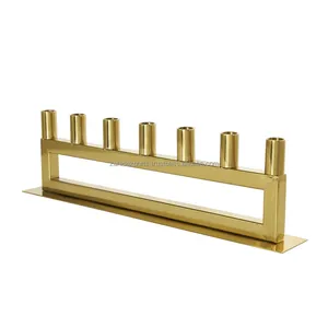 Minimalist <b>Square</b> Wood <b>Candle</b> Stand Handmade for Contemporary Home Decor and Christmas-Zahid Exports - Product Image 3