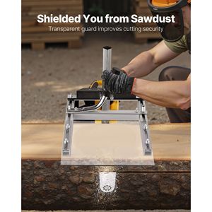 Scierie portative pour la coupe transversale de 16 à 20 pièces de bois, avec scie à chaîne et protection - Product Image 4