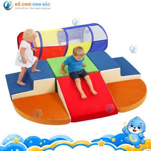 Nuevo Parque Infantil Interior para Niños, Set de Juego Suave con Bloques de Espuma Coloridos de Gran Tamaño para Actividades Infantiles, Ecológico - Product Image 3