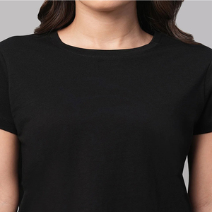 Camisetas de Verano para Mujer al por Mayor con Logotipo Personalizado, Corte Redondo, Manga Corta, Ajuste Regular, Transpirables, Ligeras y de Secado Rápido - Product Image 5