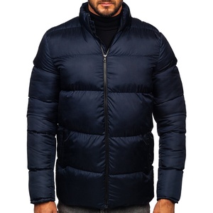 Abrigo de invierno con capucha Puffer Hombres Ropa Chaqueta Streetwear Impresión Correas Engrosamiento Burbuja Abajo Abrigos Chaqueta de hombre - Product Image 1