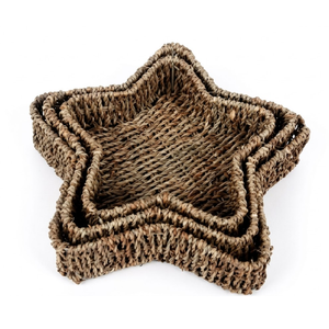 Refined Seagrass Tray Sustainable Storage For Minimalist <b>Wardrobes</b> And Jewelry Tray <b>Inserts</b> - Product Image 2